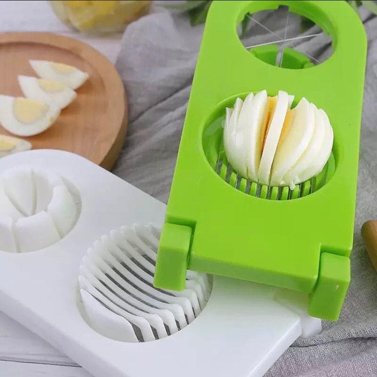 2 in 1 Multifunctional Egg Slicer, Egg Wedger, Egg Cutter 2 in 1 Multifunctional Egg Slicer, Egg Wedger, Egg Cutter